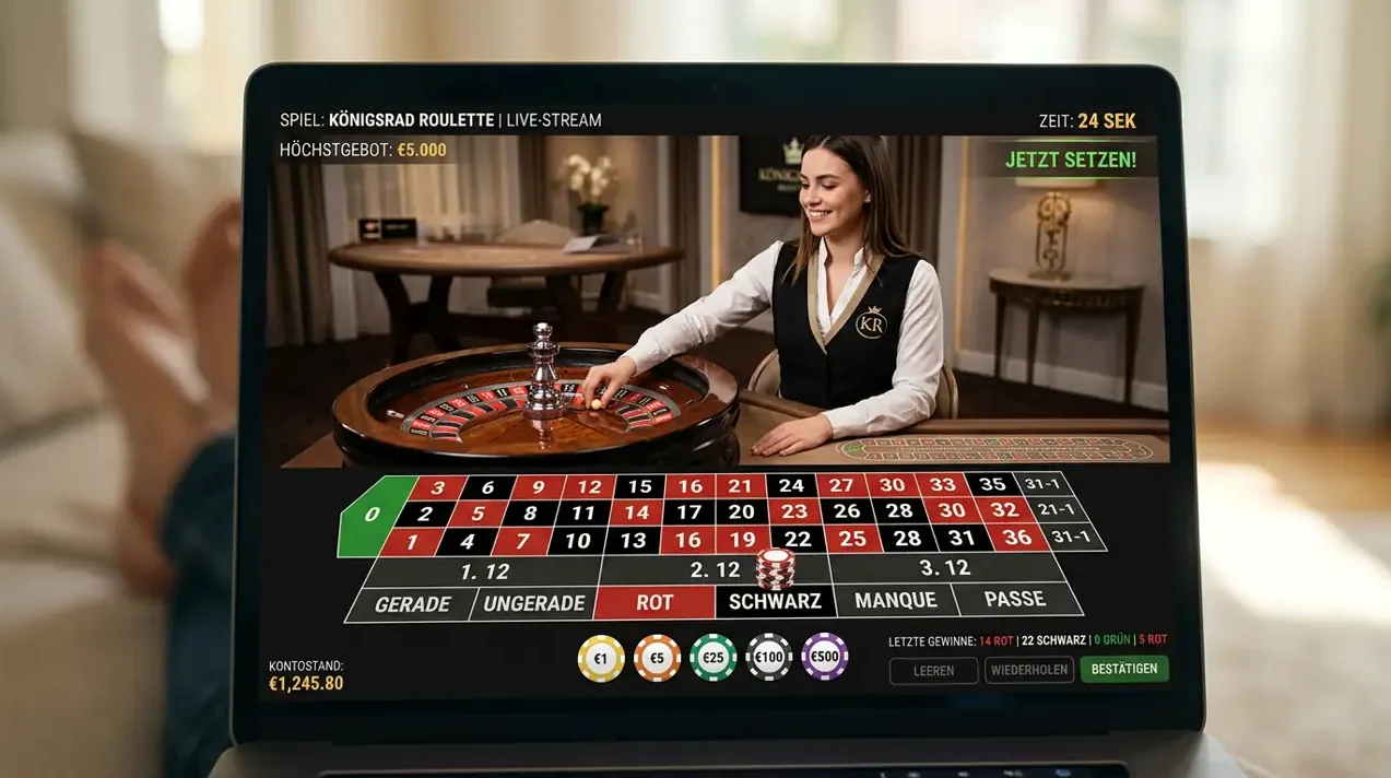 Live Casino Tische — Hugo